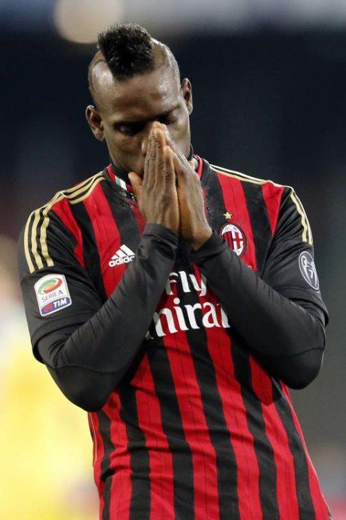 Mario Balotelli (23) ließ den Tränen freien Lauf. Foto: reuters