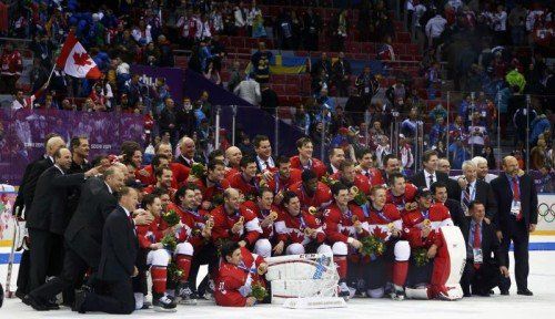 Vier Jahre nach dem Heim-Gold in Vancouver holten sich Kanadas Eishockeyspieler als erstes Team seit 22 Jahren zum zweiten Mal nacheinander den Olympiasieg.