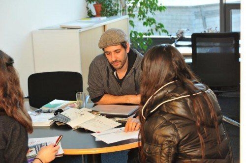 Vor Ort können sich die Maturanten informieren. Foto: BIFO