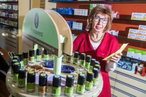 „Wir Apotheker sind als Gesundheits-Dienstleister umfassend um den Kunden bemüht.“ Fotos: Philipp Steurer