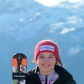 Pia Schmid fuhr in Flumserberg auf Platz drei