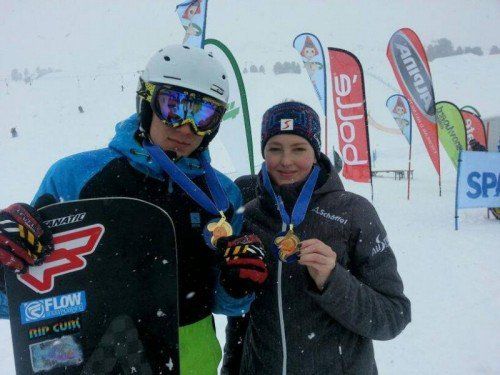 Zwei Sieger: Xaver Kuster (l.) und Christine Holzer Foto: Privat
