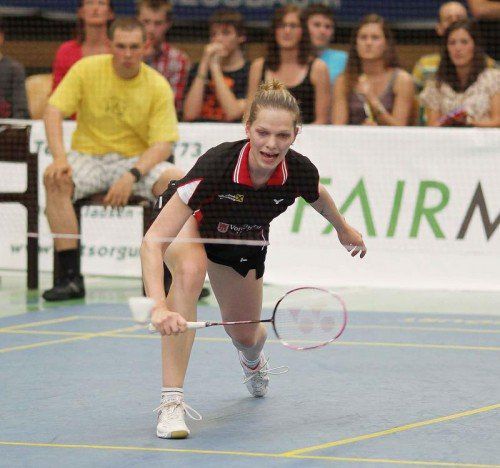 05.05.2012 Badminton Niederoesterreich Pressbaum Sacre Coeur 3. Finale
Pressbaum - Wolfurt
Elisabeth Baldauf

Copyright DIENER / Georg Diener
Marktgasse 3-7/4/5/21
A-1090 Wien
Telefax +43 1 955 32 35
Mobil +43 676 629 98 51
BA-CA
Bank Nr. 12000
Account Nr. 00712 223 783
e-mail: agentur@diener.at
Datenbank: www.diener.at
