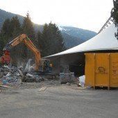 Abbruch des Aktivparks fast abgeschlossen