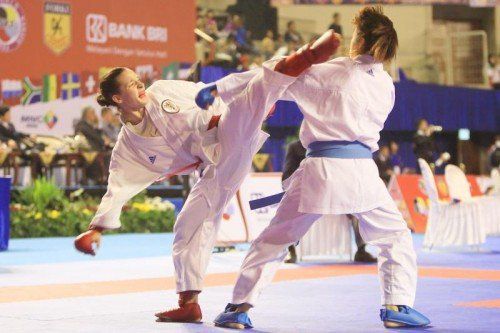 Bettina Plank holte sich bei den EKF-Europameisterschaften in Finnland die Silbermedaille. Foto: ökb