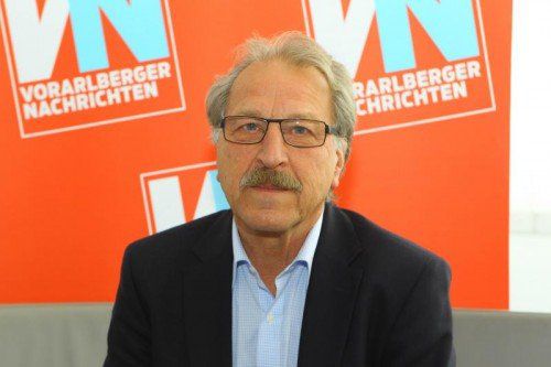 Bleibt zuversichtlich: EU-Insider Erwin Mohr. Foto: VN/Hofmeister