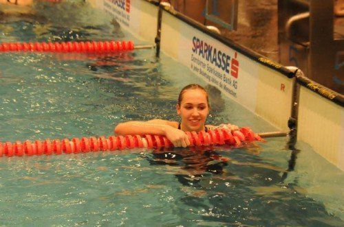 Celina Lutter schwamm Rekord über 400 m Lagen. Foto: akp