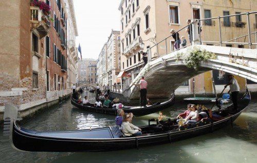 Rund 430 Gondoliere haben eine Lizenz in Venedig.  Foto: Reuters
