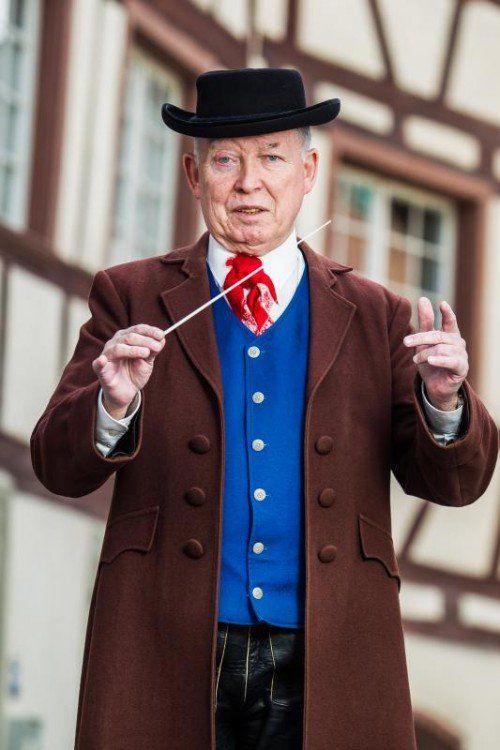 Der Feldkircher Peter Efferl ist seit 48 Jahren bei der Stadtmusik, seit 1998 ist er Kapellmeister. Foto: VN/ Steurer