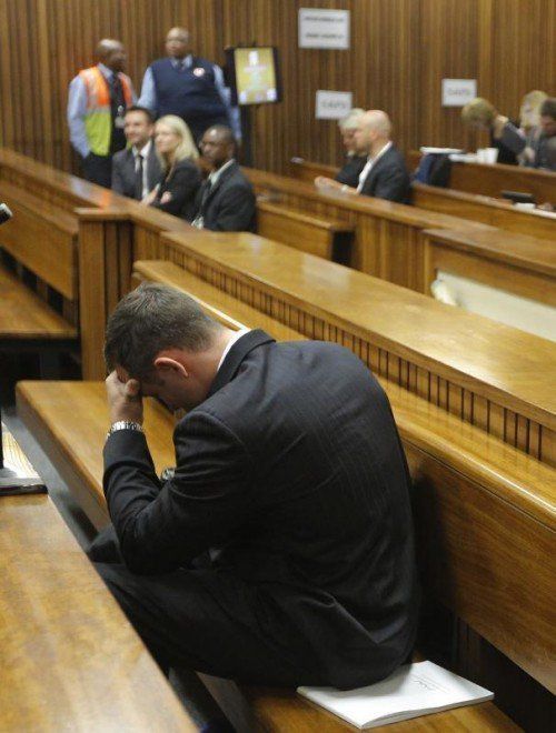 Derzeit sieht es nicht gut aus für Oscar Pistorius. Foto: AP