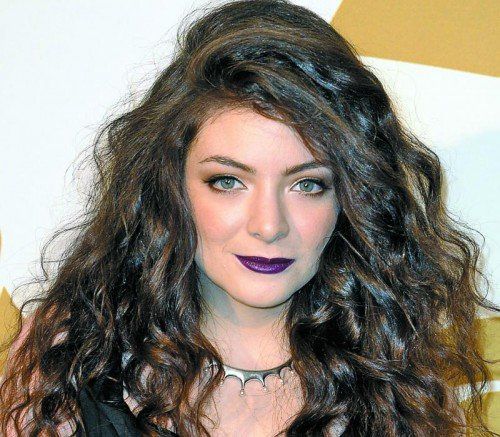Die 17-jährige Lorde. Foto: EPA