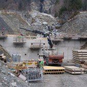 Wildbach wird sicher gemacht