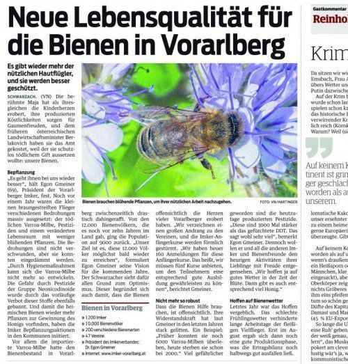 Die VN berichteten am 13. März 2014.