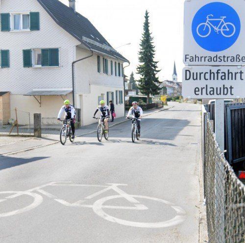 Die Wallstraße in Hard wird Anfang April umfassend saniert.