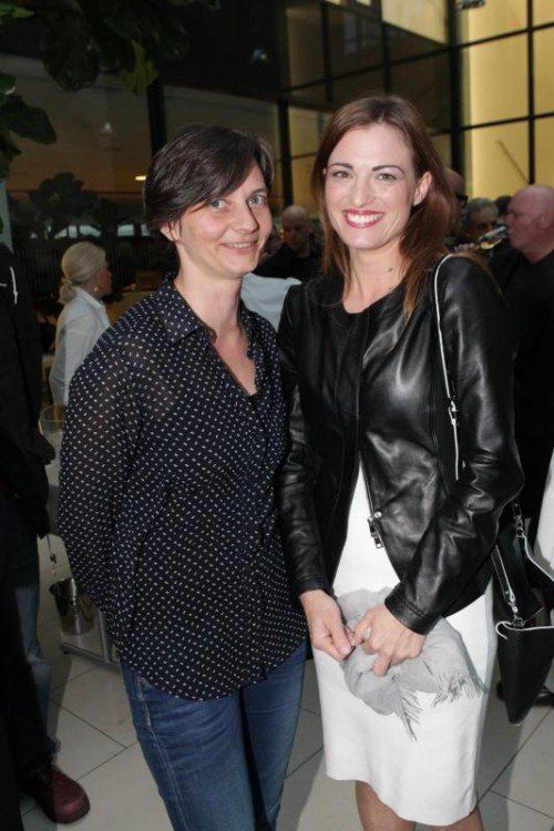 Isabella Marte (art bodensee) und Verena Konrad. Fotos: ame