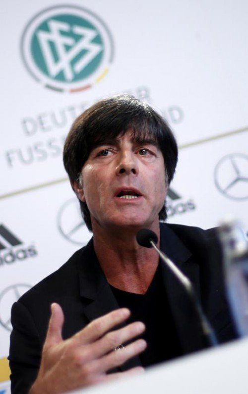 Joachim Löw erhöhte den Druck auf seine Teamspieler. Foto: ap