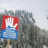 In Vorarlberg erhebliche bis große Lawinengefahr