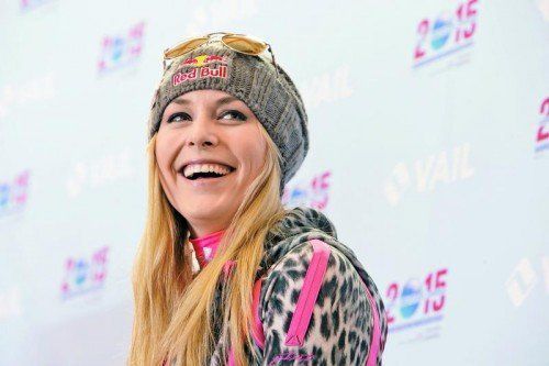 Lindsey Vonn plant ihr Skikarriere für weitere vier Jahre. Foto: ap