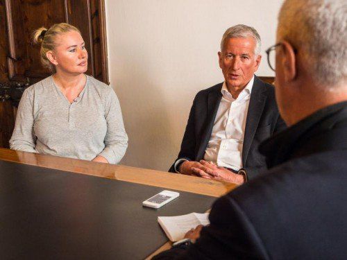 „Mit der Dreiteilung der Geschwindikeitsbeschränkungen in Feldkirch bin ich auch nicht glücklich“: Bürgermeister Berchtold.
