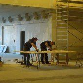 Indoorspielplatz vor Eröffnung