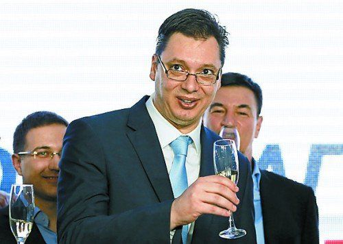 Sieht Helmut Kohl als Vorbild: Aleksandar Vucic. Foto: Reuters
