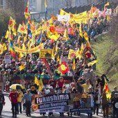 Vor Jahrestag: Proteste gegen Atomkraftwerke
