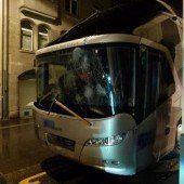 FC-Bus beschädigt