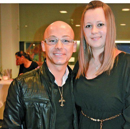 Unter den Gästen: Sandro Furxer und Mirjana Glavica.