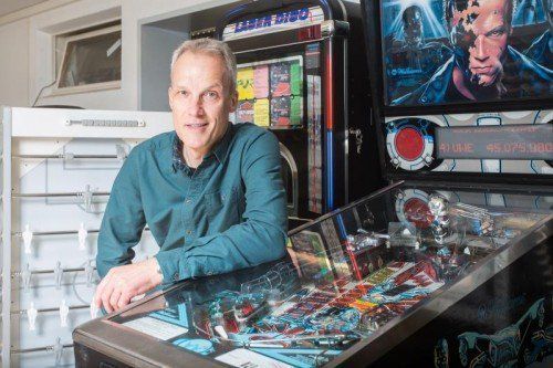 Uwe Fenkart: „Spielautomaten üben eine große Faszination aus.“  
 Fotos: VN/Steurer