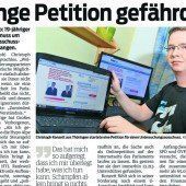 Petition mit Tausenden neuen Unterstützern