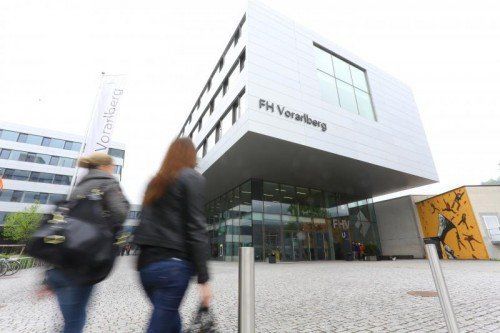 Von 9 bis 15 Uhr können sich heute, Samstag, alle Interessierten an der Fachhochschule Vorarlberg informieren.  Foto: VN/Hofmeister  