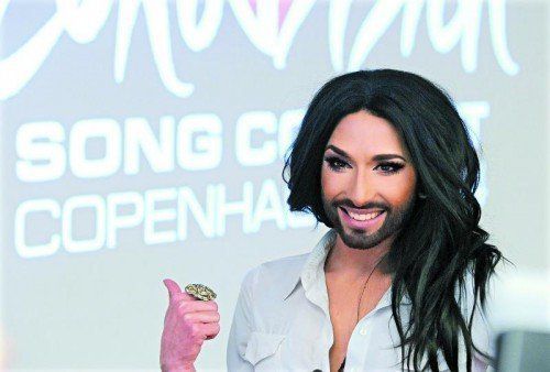 Vor dem Song Contest in Kopenhagen geht Conchita Wurst noch auf Promotionreise durch Europa. Foto: APA