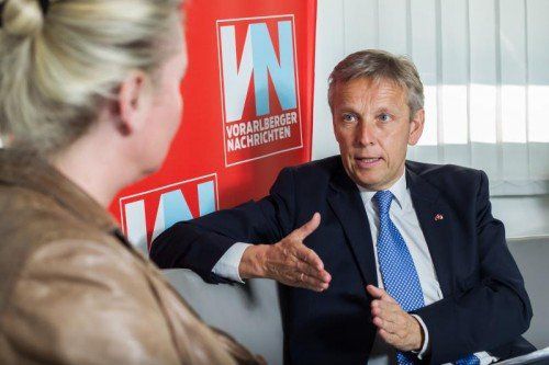 VP-Klubobmann Reinhold Lopatka: „Hier geht es um die Aufklärung krimineller Machenschaften.“ FOTO: VN/STEURER