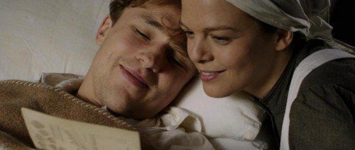 William Moseley und Eugenia Costantini in „Der stille Berg“, der in Südtirol gedreht wurde. Foto: Constantin
