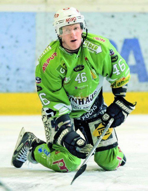 Zwei Treffer von Andreas Judex in Gröden; der Routinier hat am Finaleinzug der Bregenzerwälder großen Anteil. Foto: stiplovsek