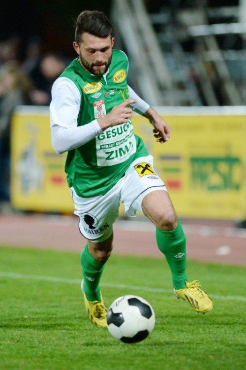 Dario Tadic erzielte den Siegtreffer für Austria Lustenau. Foto: gepa