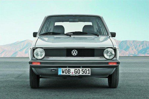 Eine Ikone feiert Geburtstag. Der Bestseller VW Golf (30 Millionen Exemplare) rollte am 29. März 1974 erstmals vom Band. Foto: werk