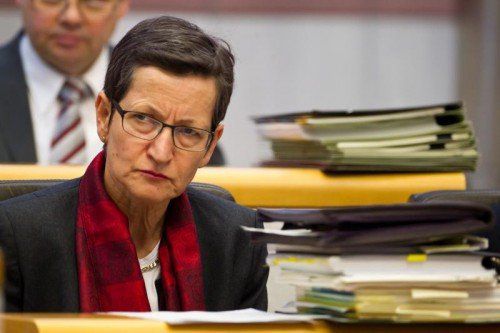 Greti Schmid: „Es geht nicht ums Sparen.“  Foto: VN/Steurer