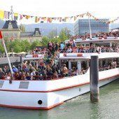 Ein Massenansturm am Tag der Schifffahrt