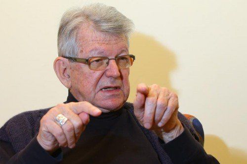 1992 wurde Erwin Kräutler der Russpreis verliehen, 2010 wurde er mit dem Alternativen Nobelpreis ausgezeichnet. Foto: VN/Hofmeister