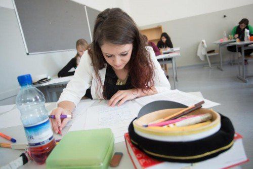 Die Reifeprüfung ist der absolute Höhepunkt in einem langen Schülerleben. Foto: VN/Hartinger