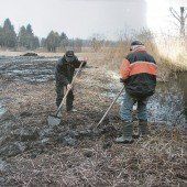 Neue Teiche für Feuchtbiotope