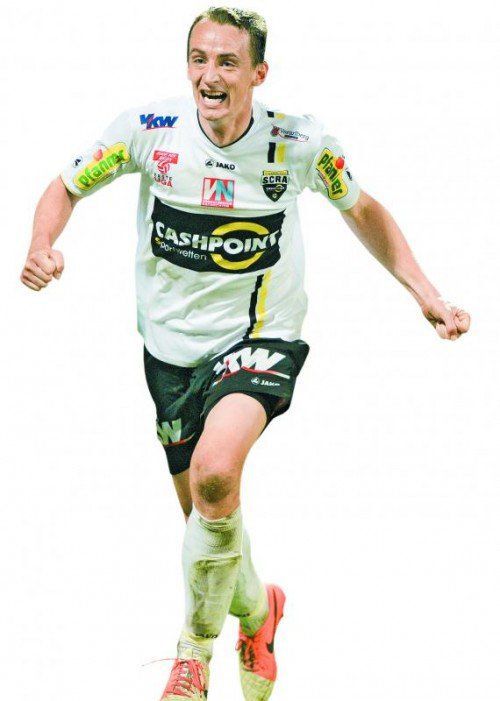 Antreiber, Routinier und Torjäger: Hannes Aigner (33) wird heute dreifach geehrt.
Foto: gepa
