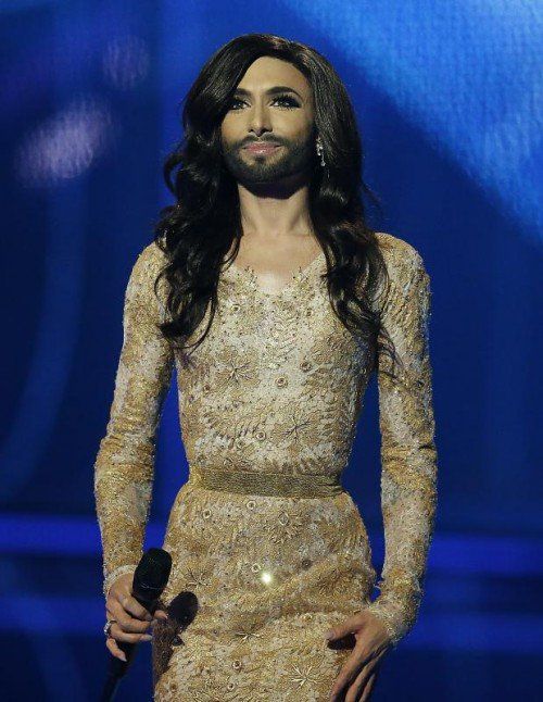 Conchita Wurst soll bei Lady Gaga im Vorprogramm auftreten. Fotos: epa