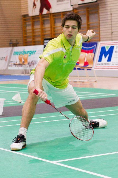 badminton österreichische meisterschaften 2013 in feldkirch, David Obernosterer (UBSC Wolfurt)