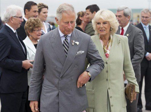 Der britische Thronfolger Prinz Charles (65) und seine Frau Camilla weilen seit Montag in Kanada. Foto: AP