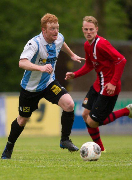 Der Einsatz von Goalgetter Herbert Sutter ist fraglich. Foto: Steurer