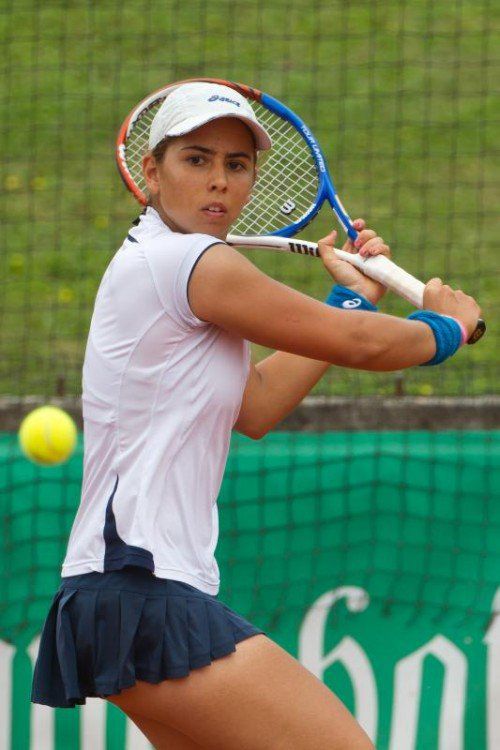 Der Einsatz von Julia Grabher beim TC Dornbirn ist wegen der Vorbereitung für das Spring-Bowl-Turnier in Amstetten fraglich. Foto: steurer