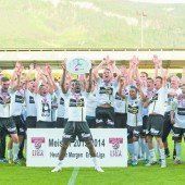 Meister ist in Partystimmung