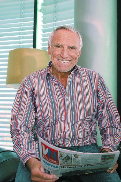 Der Sport ist seine Passion. Red-Bull-Chef Dietrich Mateschitz feiert kommende Woche seinen 70. Geburtstag. Foto: noger